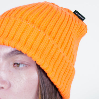 APPLEBUM Short Knit Cap アップルバム ショート ニット キャップ 2520909【メンズ ニットキャップ ショート ピスネーム シンプル 25FW】