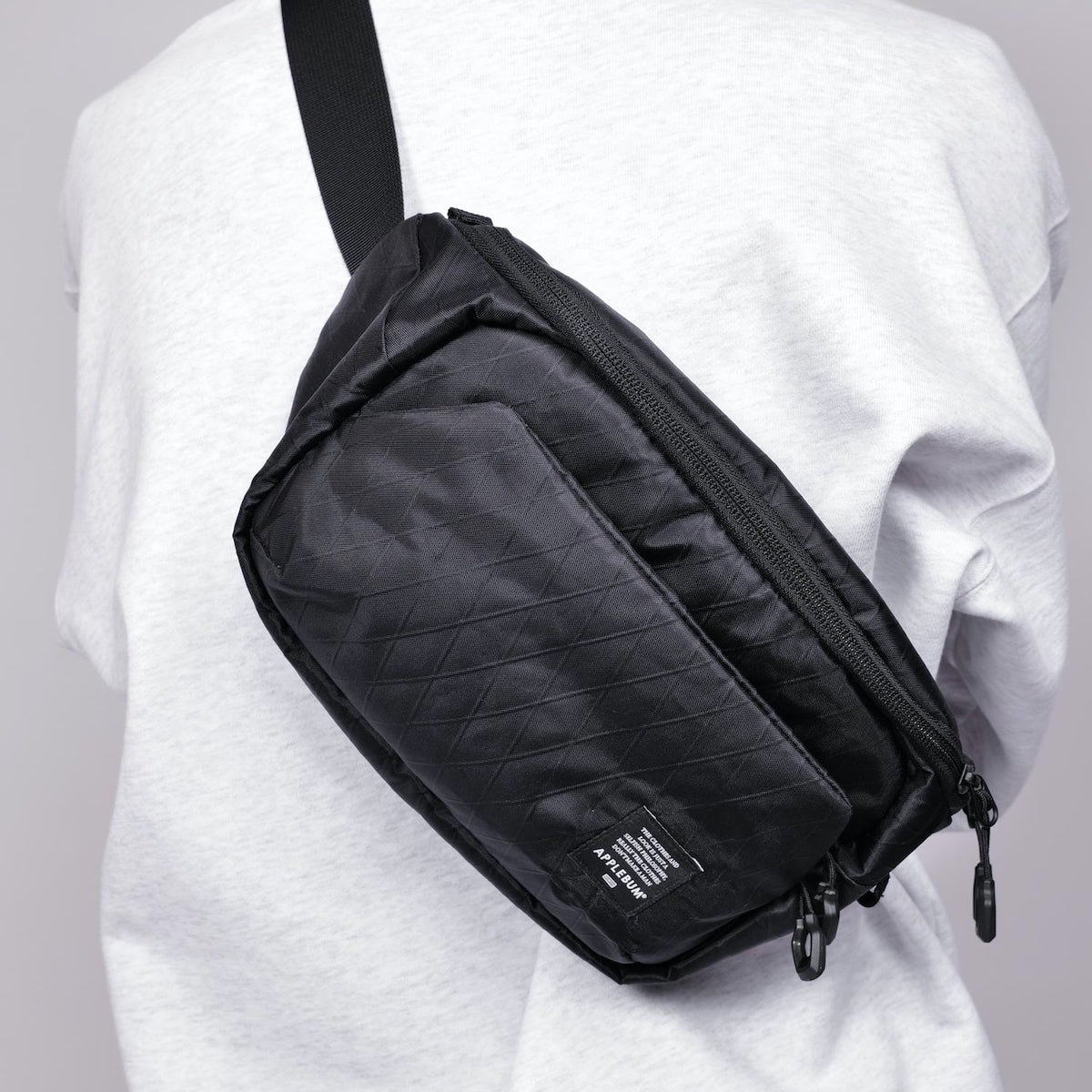 APPLEBUM X-Pac Waist Bag アップルバム X-Pac ウェスト バッグ 2521008【メンズ ウエストバッグ 防水 軽量 アウトドア 旅行 25FW】