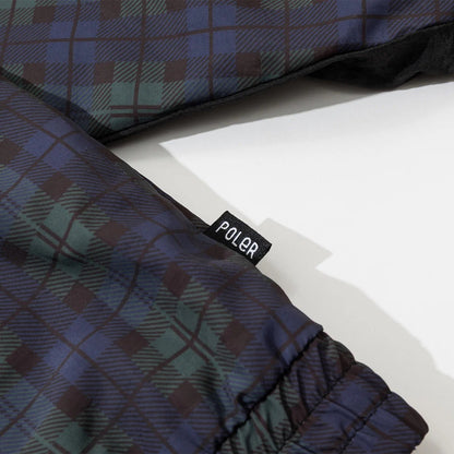 POLER SHIRRING NYLON PIPING JACKET ポーラー シャーリング ナイロン パイピング ジャケット 253MCV0023【メンズ ナイロンジャケット レトロ アウトドア リフレクター 軽量 アウター 25FW】