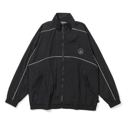POLER SHIRRING NYLON PIPING JACKET ポーラー シャーリング ナイロン パイピング ジャケット 253MCV0023【メンズ ナイロンジャケット レトロ アウトドア リフレクター 軽量 アウター 25FW】