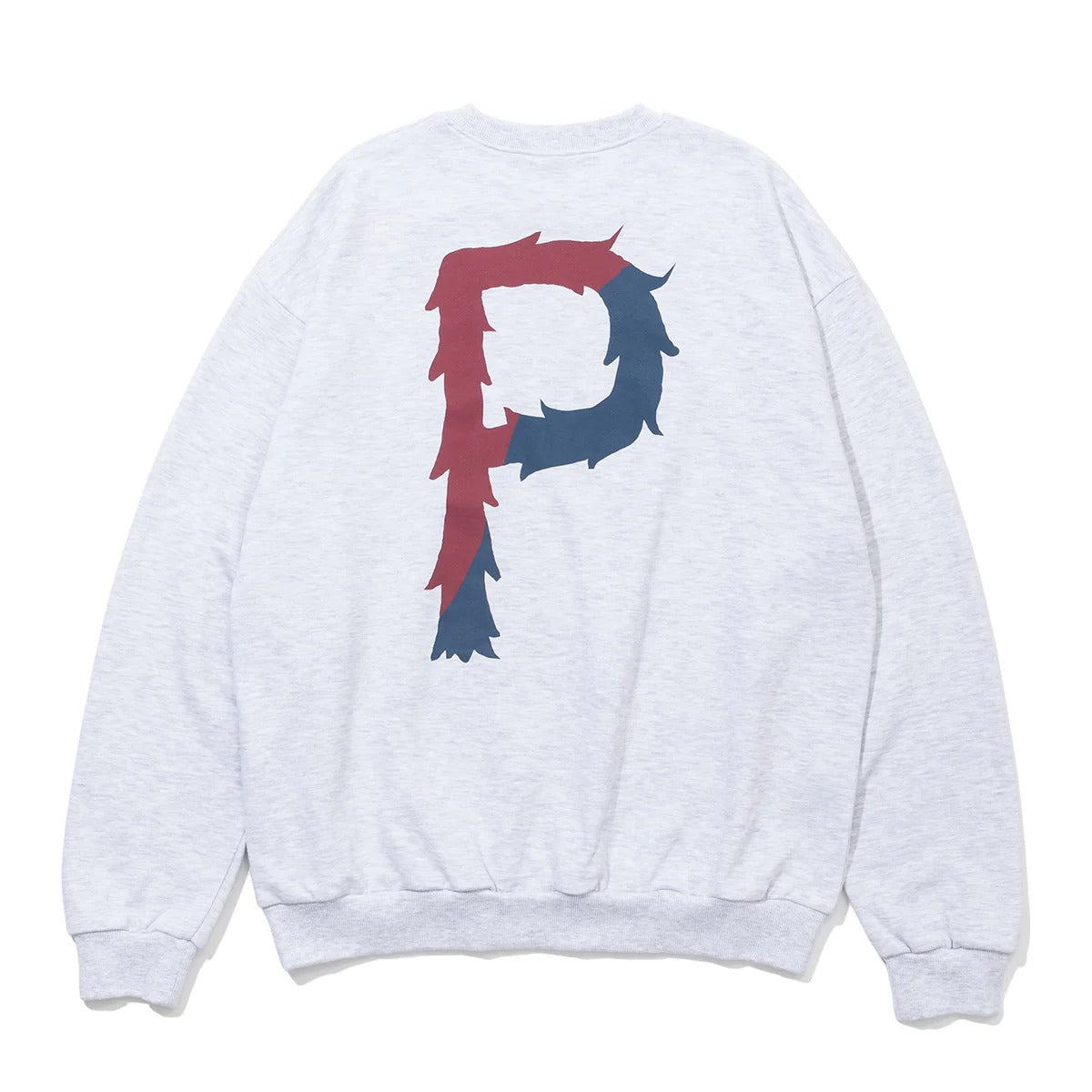 POLER BIG LOGO CREW ポーラー ビッグロゴ クルー 253MCV0049【メンズ クルースウェット ロゴ トレーナー アスレチック レトロ スポーティ 25FW】