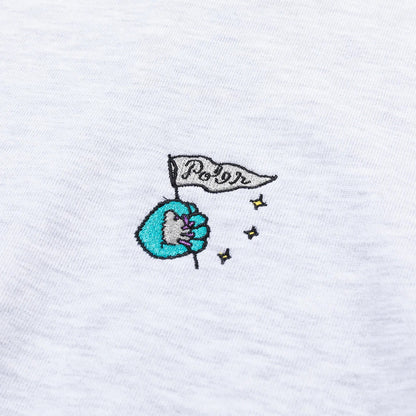 POLER ZILLA CREW ポーラー ジラ クルー 253MCV0051【メンズ クルースウェット グラフィック トレーナー フレンチテリー 怪獣 刺繍 25FW】
