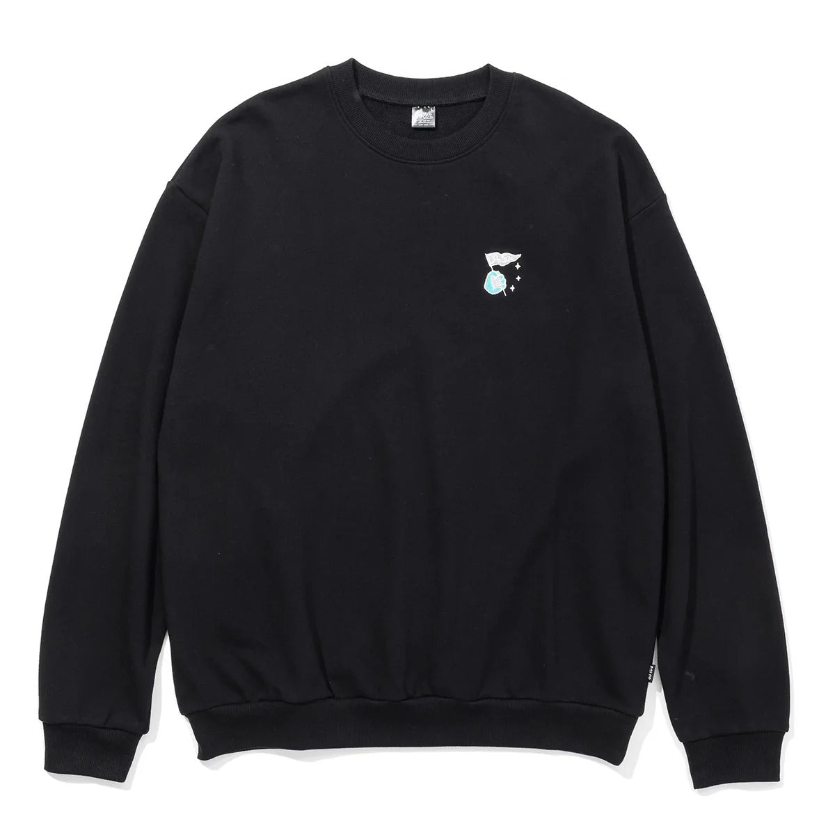 POLER ZILLA CREW ポーラー ジラ クルー 253MCV0051【メンズ クルースウェット グラフィック トレーナー フレンチテリー 怪獣 刺繍 25FW】