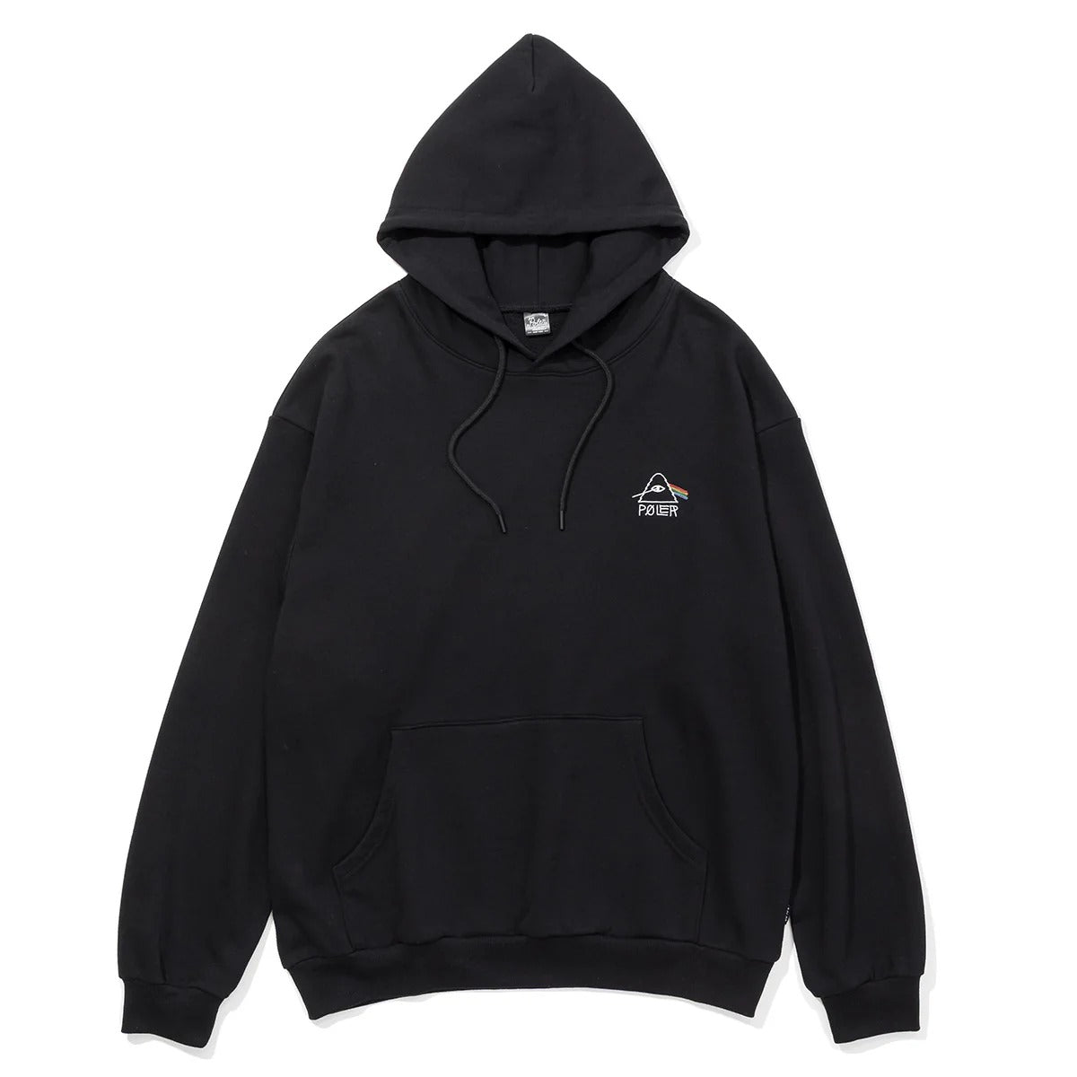 POLER PSYCHEDELIC LOGO HOOD ポーラー サイケデリック ロゴ フード 253MCV0055【メンズ スウェットフーディ グラフィック 刺繍 フレンチテリー パーカー デイリーユース 25FW】