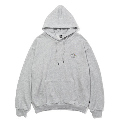 POLER PSYCHEDELIC LOGO HOOD ポーラー サイケデリック ロゴ フード 253MCV0055【メンズ スウェットフーディ グラフィック 刺繍 フレンチテリー パーカー デイリーユース 25FW】