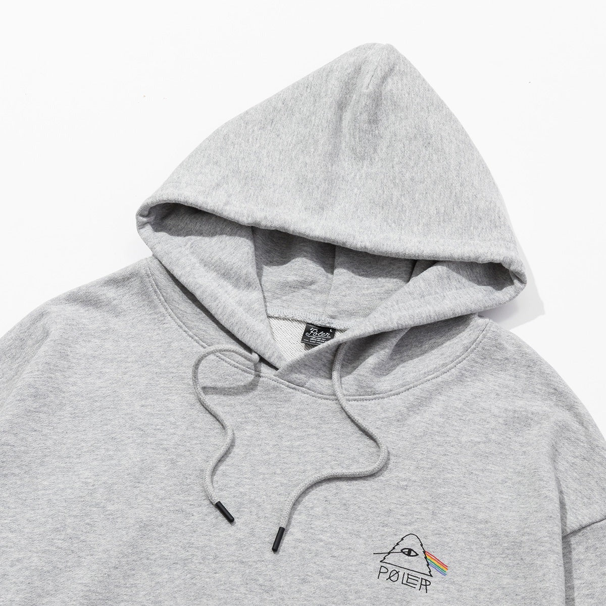 POLER PSYCHEDELIC LOGO HOOD ポーラー サイケデリック ロゴ フード 253MCV0055【メンズ スウェットフーディ グラフィック 刺繍 フレンチテリー パーカー デイリーユース 25FW】