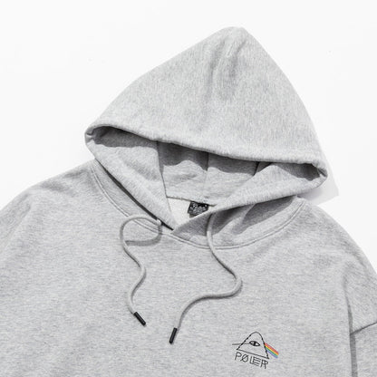 POLER PSYCHEDELIC LOGO HOOD ポーラー サイケデリック ロゴ フード 253MCV0055【メンズ スウェットフーディ グラフィック 刺繍 フレンチテリー パーカー デイリーユース 25FW】