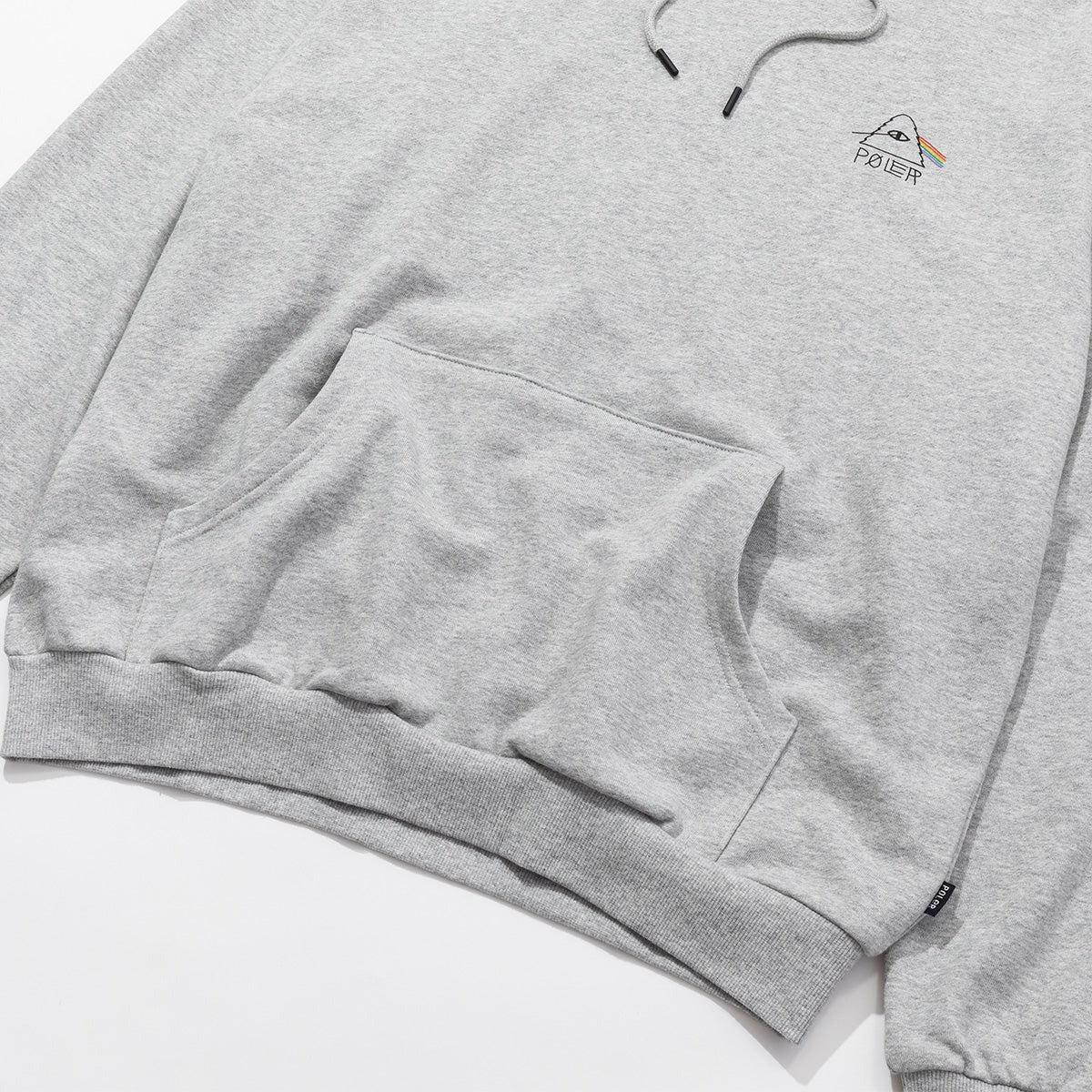 POLER PSYCHEDELIC LOGO HOOD ポーラー サイケデリック ロゴ フード 253MCV0055【メンズ スウェットフーディ グラフィック 刺繍 フレンチテリー パーカー デイリーユース 25FW】