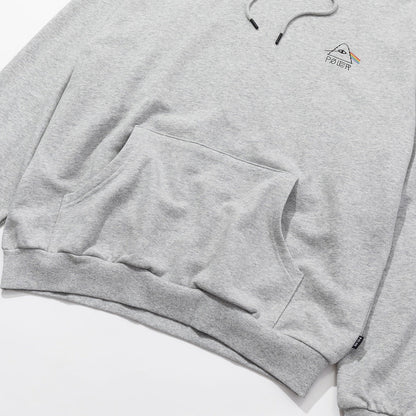 POLER PSYCHEDELIC LOGO HOOD ポーラー サイケデリック ロゴ フード 253MCV0055【メンズ スウェットフーディ グラフィック 刺繍 フレンチテリー パーカー デイリーユース 25FW】