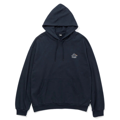 POLER PSYCHEDELIC LOGO HOOD ポーラー サイケデリック ロゴ フード 253MCV0055【メンズ スウェットフーディ グラフィック 刺繍 フレンチテリー パーカー デイリーユース 25FW】