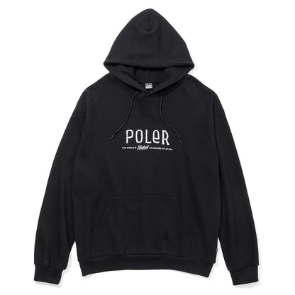 POLER FURRY FONT HOOD ポーラー ファリーフォント フード 253MCV0066【メンズ スウェットフーディ ロゴ フレンチテリー パーカー 吸汗性 リラックスウェア 25FW】