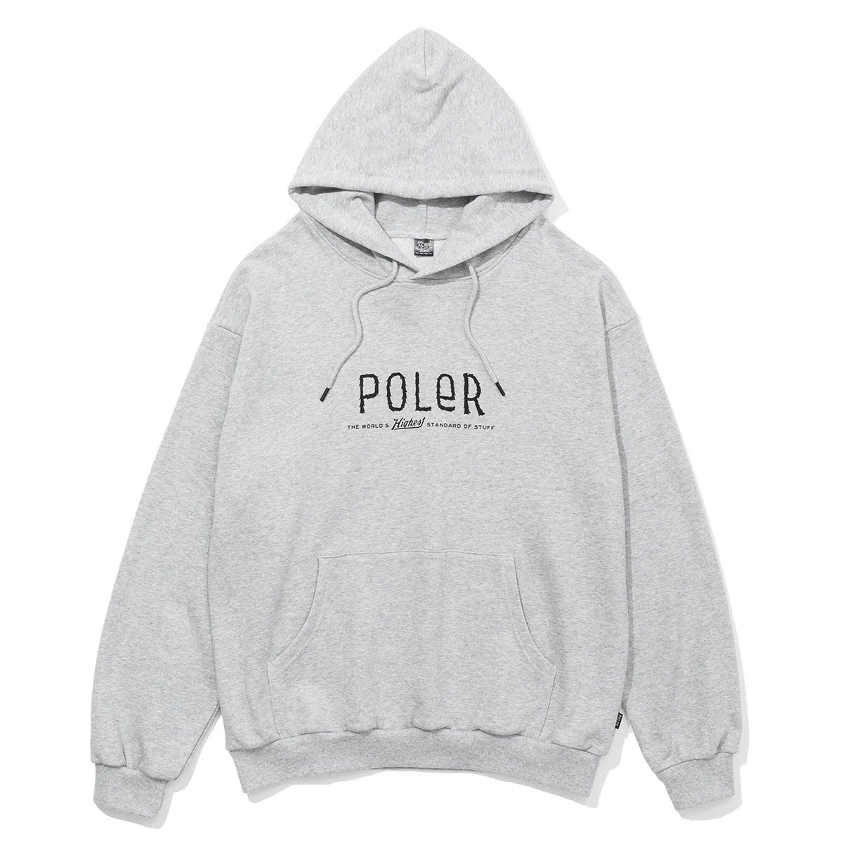 POLER FURRY FONT HOOD ポーラー ファリーフォント フード 253MCV0066【メンズ スウェットフーディ ロゴ フレンチテリー パーカー 吸汗性 リラックスウェア 25FW】