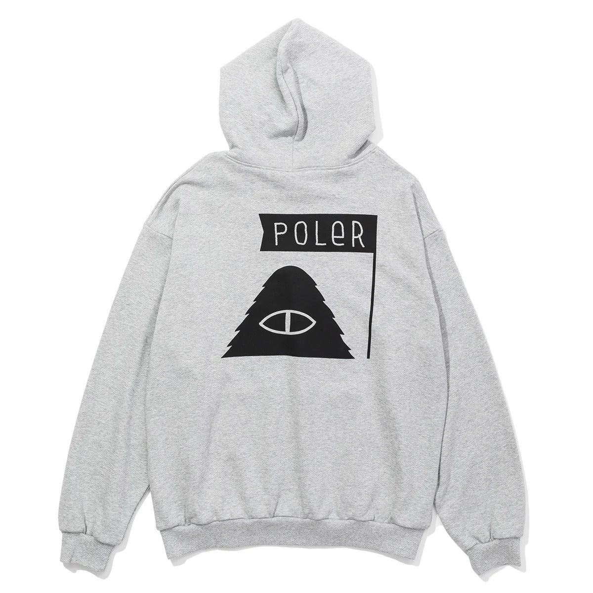 POLER FURRY FONT HOOD ポーラー ファリーフォント フード 253MCV0066【メンズ スウェットフーディ ロゴ フレンチテリー パーカー 吸汗性 リラックスウェア 25FW】