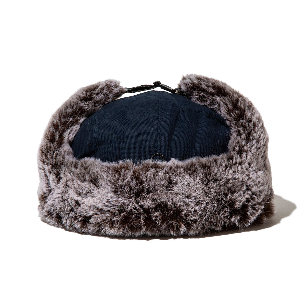 POLER MILITARY FUR VISOR CAP ポーラー ミリタリー ファー バイザー キャップ 253MCV0083【メンズ フライトキャップ ファーキャップ 防寒 アウトドア 冬小物 刺繍ロゴ 25FW】