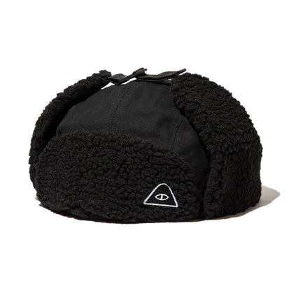 POLER MILITARY BOA VISOR CAP ポーラー ミリタリー ボア バイザー キャップ 253MCV0084【メンズ フライトキャップ ボアキャップ 防寒 アウトドア 秋冬 25FW】