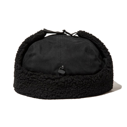 POLER MILITARY BOA VISOR CAP ポーラー ミリタリー ボア バイザー キャップ 253MCV0084【メンズ フライトキャップ ボアキャップ 防寒 アウトドア 秋冬 25FW】