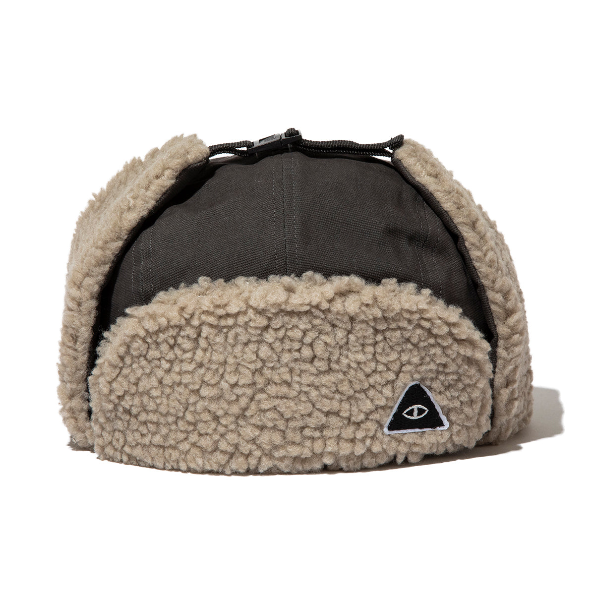 POLER MILITARY BOA VISOR CAP ポーラー ミリタリー ボア バイザー キャップ 253MCV0084【メンズ フライトキャップ ボアキャップ 防寒 アウトドア 秋冬 25FW】