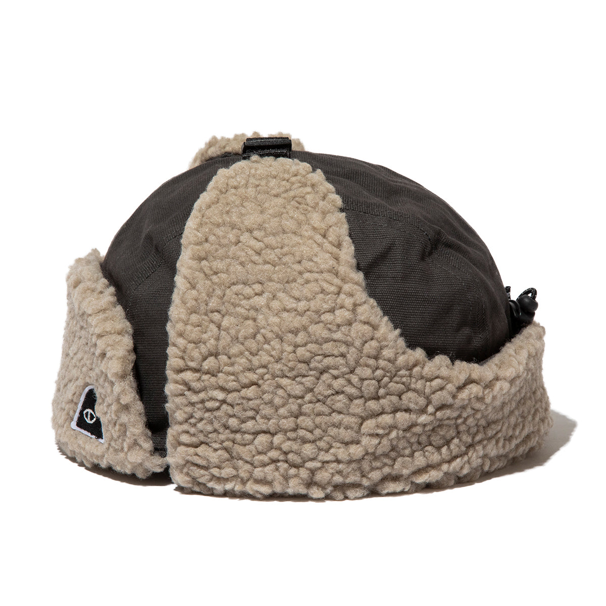 POLER MILITARY BOA VISOR CAP ポーラー ミリタリー ボア バイザー キャップ 253MCV0084【メンズ フライトキャップ ボアキャップ 防寒 アウトドア 秋冬 25FW】