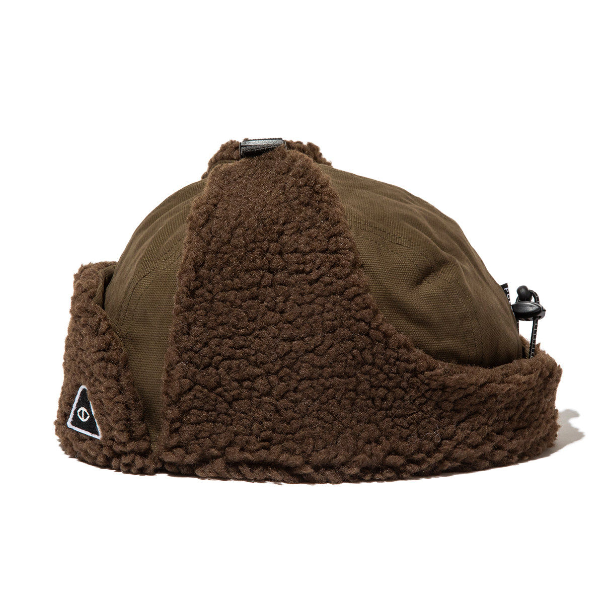 POLER MILITARY BOA VISOR CAP ポーラー ミリタリー ボア バイザー キャップ 253MCV0084【メンズ フライトキャップ ボアキャップ 防寒 アウトドア 秋冬 25FW】