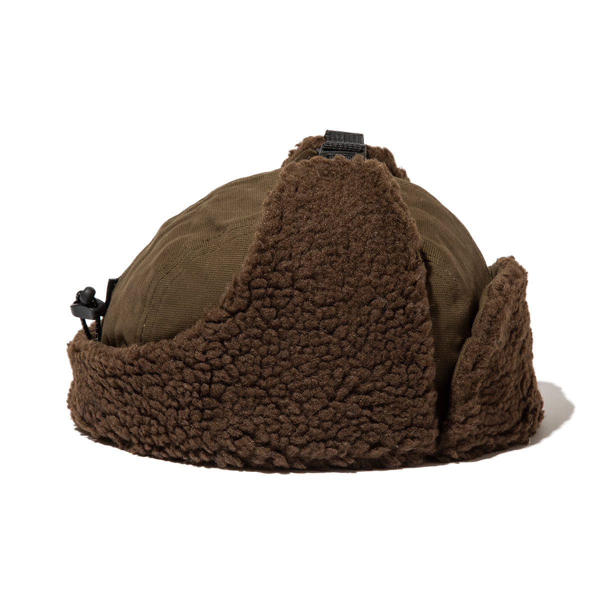 POLER MILITARY BOA VISOR CAP ポーラー ミリタリー ボア バイザー キャップ 253MCV0084【メンズ フライトキャップ ボアキャップ 防寒 アウトドア 秋冬 25FW】