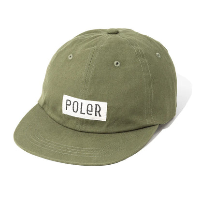 POLER COTTON CAP ポーラー コットン キャップ 253MCV0093【メンズ キャップ コットン アジャスター ロゴ シンプル カジュアル 25FW】