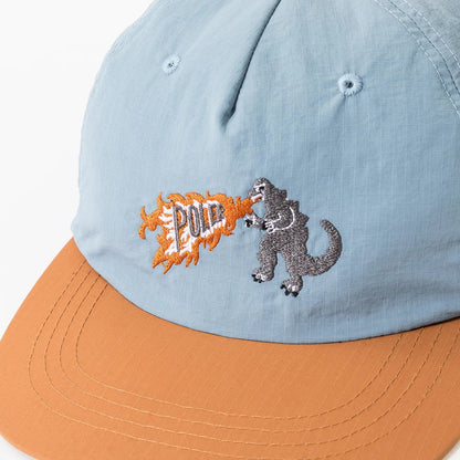 POLER NYLON EMB CAP ポーラー ナイロン EMB キャップ 253MCV0096【メンズ キャップ 刺繍キャップ ツートーン アウトドア レトロ 25FW】