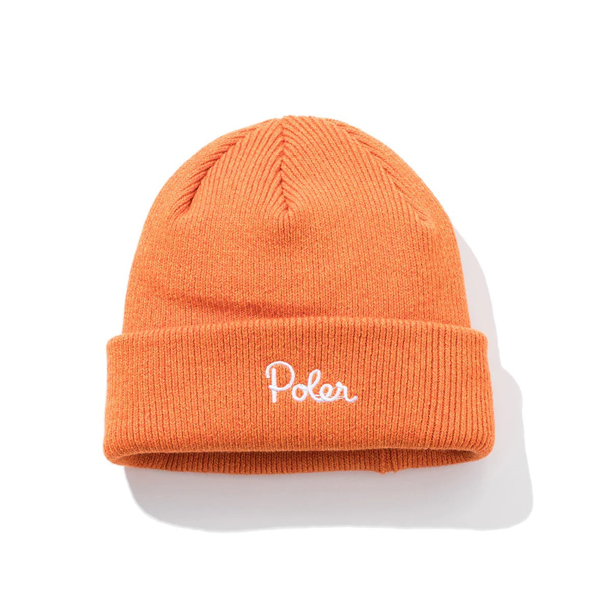 POLER SHALLOW BEANIE ポーラー シャロー ビーニー 253MCV0108【メンズ ビーニー 浅めニット帽 ロールビーニー アウトドア 25FW】