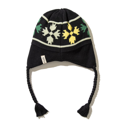 POLER BEAR PAW FLAP BEANIE ポーラー ベア ポー フラップ ビーニー 253MCV0113【メンズ ビーニー フラップニット帽 防寒 アウトドア 25FW】