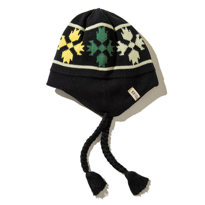 POLER BEAR PAW FLAP BEANIE ポーラー ベア ポー フラップ ビーニー 253MCV0113【メンズ ビーニー フラップニット帽 防寒 アウトドア 25FW】