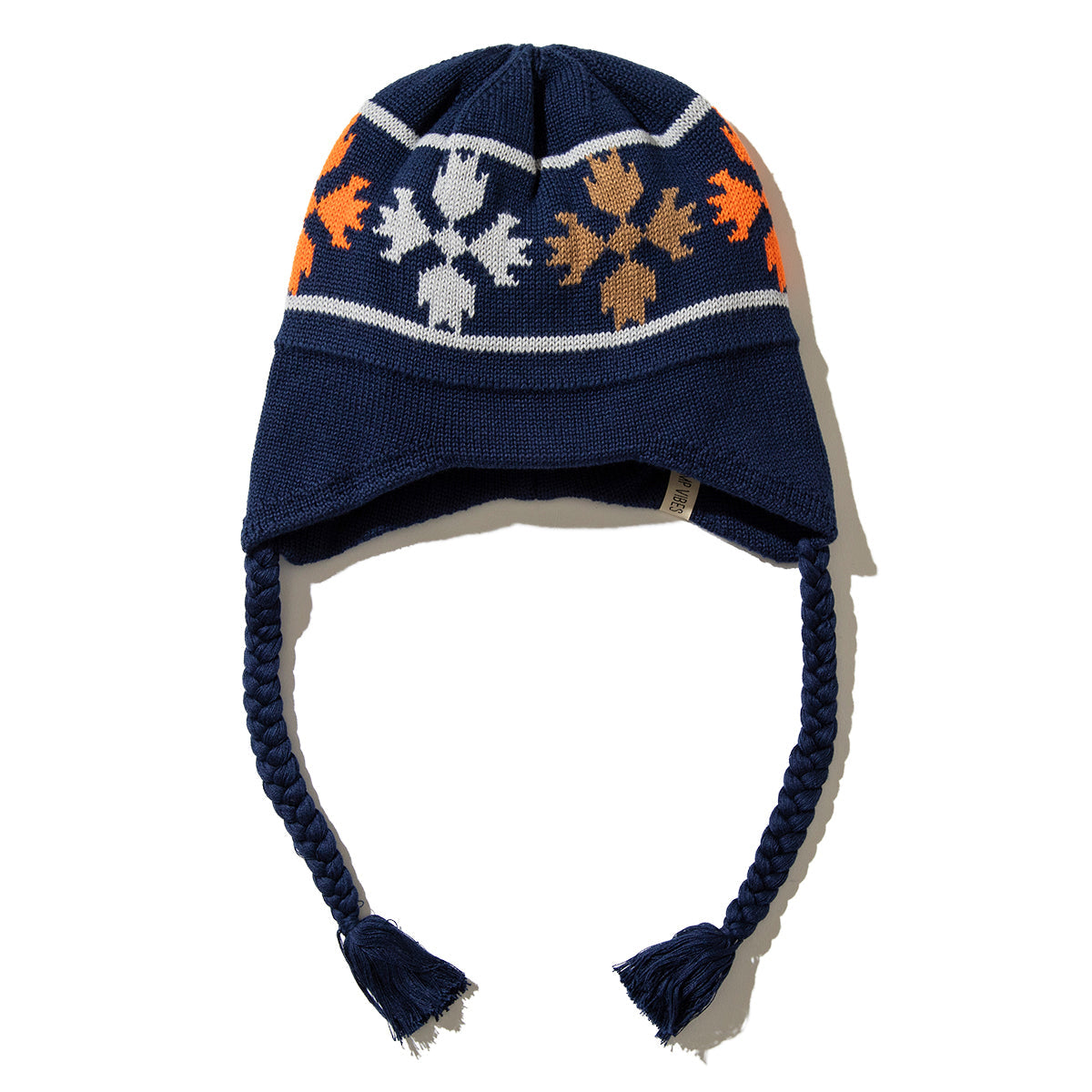 POLER BEAR PAW FLAP BEANIE ポーラー ベア ポー フラップ ビーニー 253MCV0113【メンズ ビーニー フラップニット帽 防寒 アウトドア 25FW】
