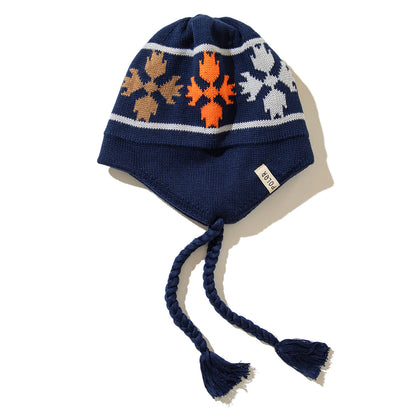 POLER BEAR PAW FLAP BEANIE ポーラー ベア ポー フラップ ビーニー 253MCV0113【メンズ ビーニー フラップニット帽 防寒 アウトドア 25FW】