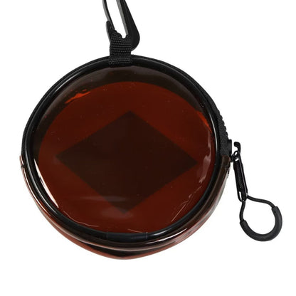POLER HIGH&DRY PVC ROUND POUCH ポーラー HIGH&DRY PVC ラウンドポーチ 253MCV0118【メンズ ポーチ PVC シースルー アウトドア 防水 25FW】