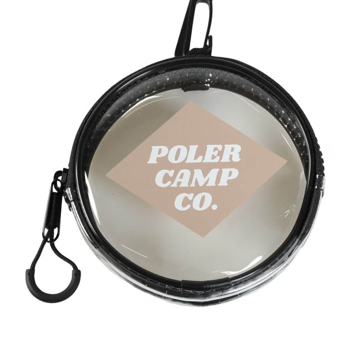 POLER HIGH&DRY PVC ROUND POUCH ポーラー HIGH&DRY PVC ラウンドポーチ 253MCV0118【メンズ ポーチ PVC シースルー アウトドア 防水 25FW】