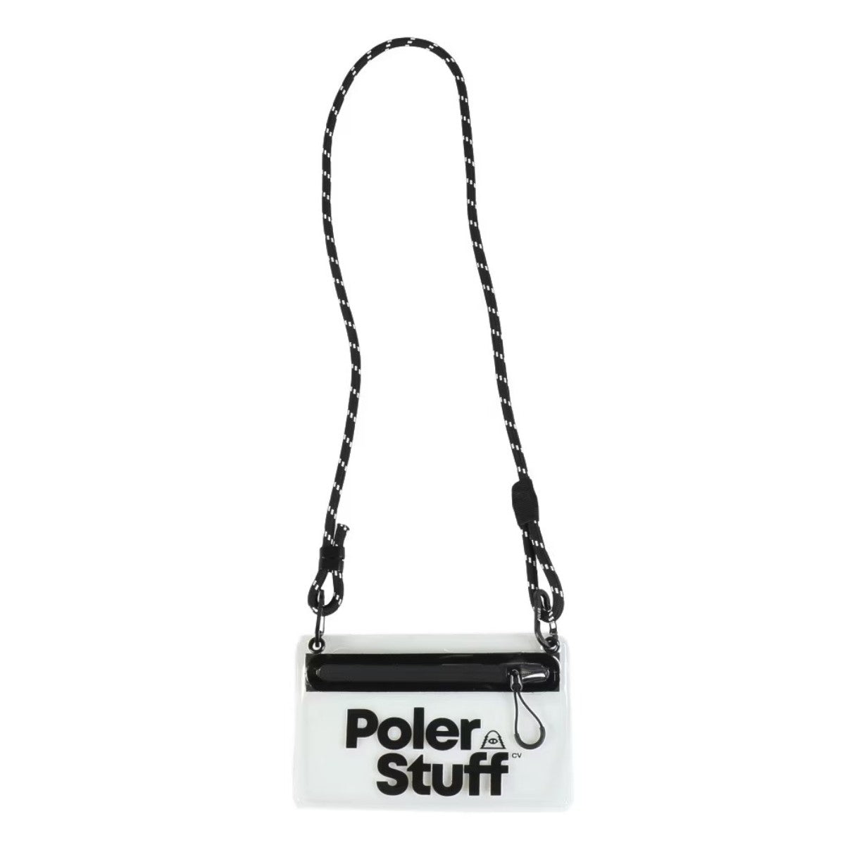 POLER HIGH&DRY PVC CLEAR MOBILE SACOCHE ポーラー HIGH&DRY PVC クリア モバイル サコッシュ 253MCV0119【メンズ サコッシュ PVC シースルー 小物入れ 収納 25FW】