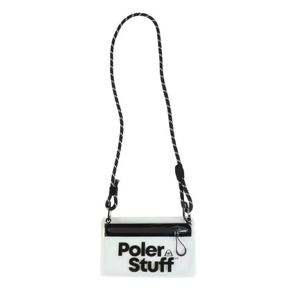 POLER HIGH&DRY PVC CLEAR MOBILE SACOCHE ポーラー HIGH&DRY PVC クリア モバイル サコッシュ 253MCV0119【メンズ サコッシュ PVC シースルー 小物入れ 収納 25FW】