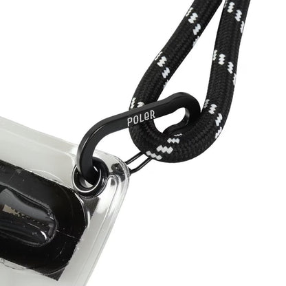 POLER HIGH&DRY PVC CLEAR MOBILE SACOCHE ポーラー HIGH&DRY PVC クリア モバイル サコッシュ 253MCV0119【メンズ サコッシュ PVC シースルー 小物入れ 収納 25FW】