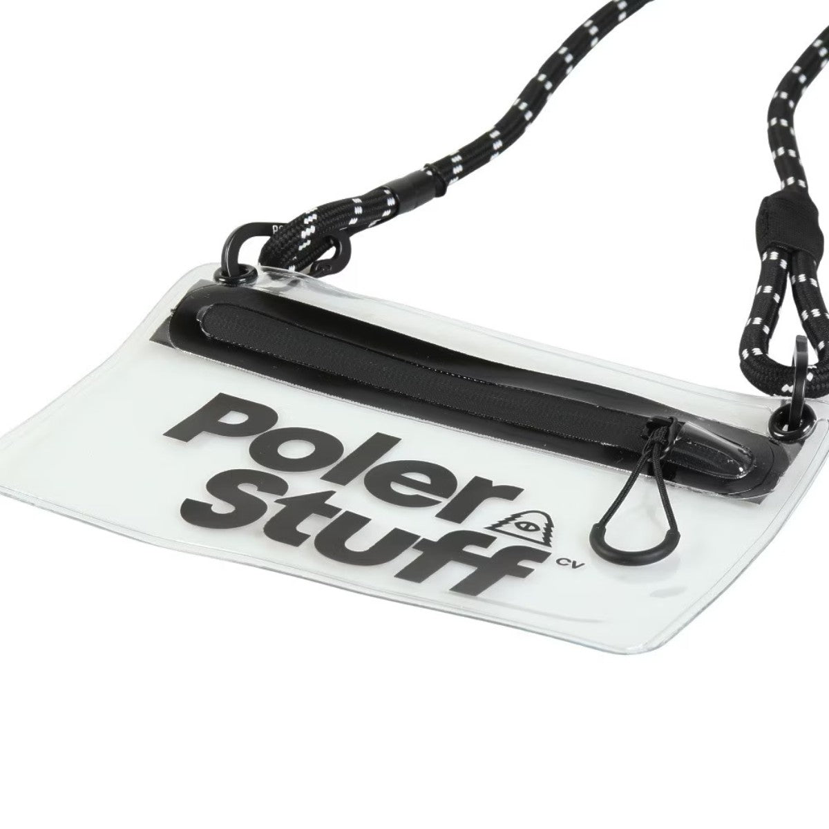 POLER HIGH&DRY PVC CLEAR MOBILE SACOCHE ポーラー HIGH&DRY PVC クリア モバイル サコッシュ 253MCV0119【メンズ サコッシュ PVC シースルー 小物入れ 収納 25FW】
