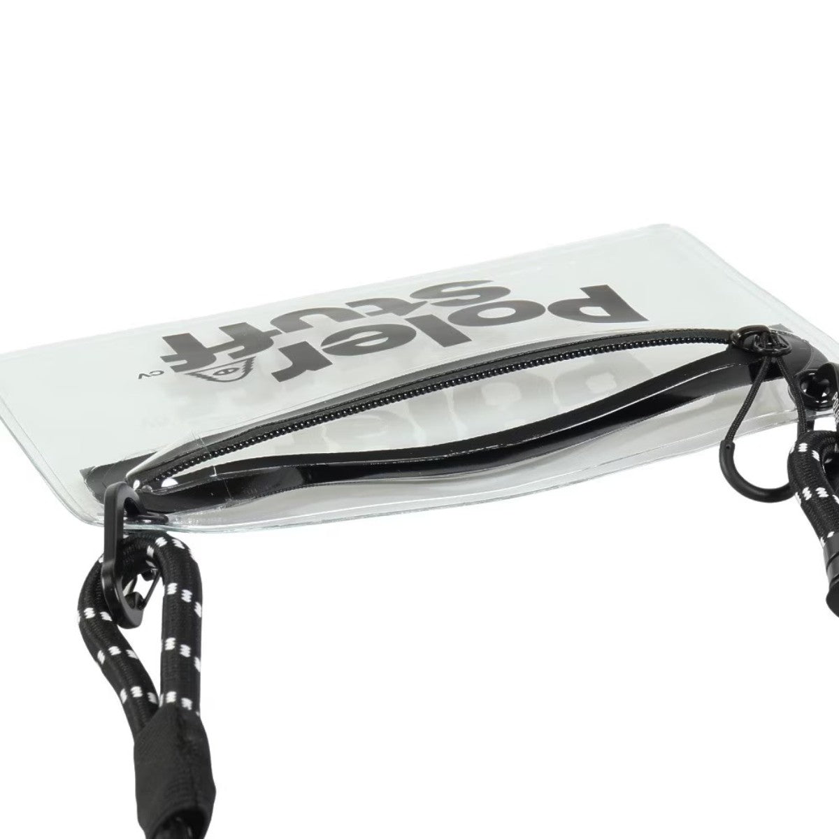 POLER HIGH&DRY PVC CLEAR MOBILE SACOCHE ポーラー HIGH&DRY PVC クリア モバイル サコッシュ 253MCV0119【メンズ サコッシュ PVC シースルー 小物入れ 収納 25FW】