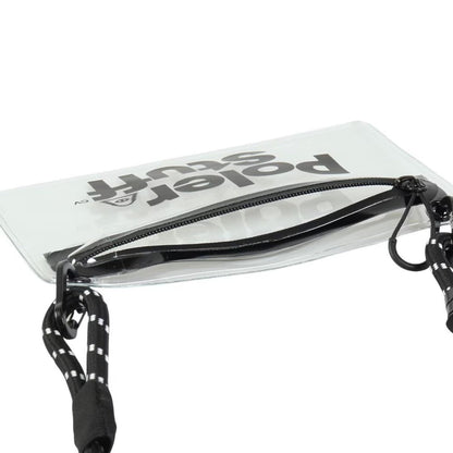 POLER HIGH&DRY PVC CLEAR MOBILE SACOCHE ポーラー HIGH&DRY PVC クリア モバイル サコッシュ 253MCV0119【メンズ サコッシュ PVC シースルー 小物入れ 収納 25FW】