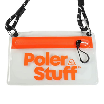 POLER HIGH&DRY PVC CLEAR MOBILE SACOCHE ポーラー HIGH&DRY PVC クリア モバイル サコッシュ 253MCV0119【メンズ サコッシュ PVC シースルー 小物入れ 収納 25FW】