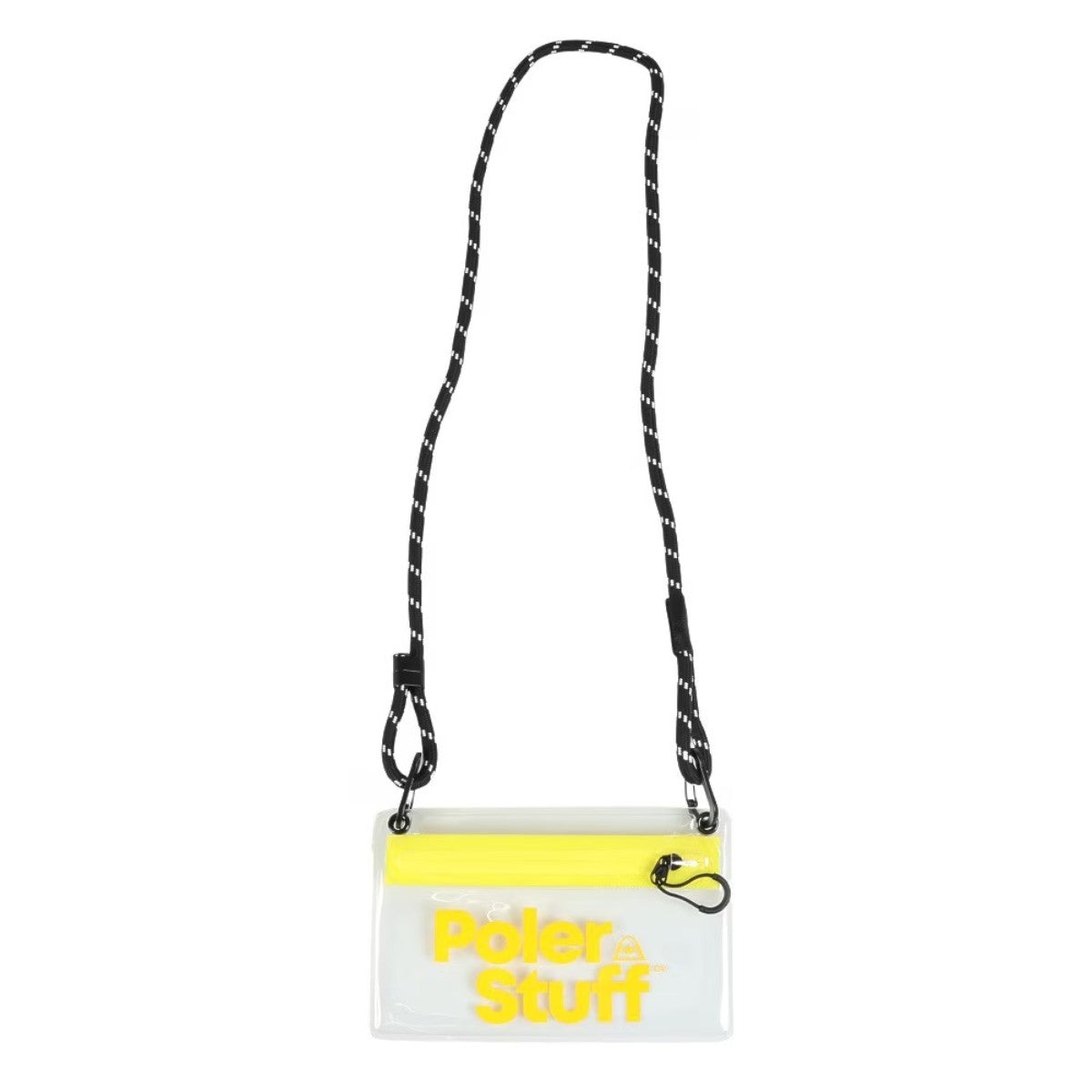 POLER HIGH&DRY PVC CLEAR MOBILE SACOCHE ポーラー HIGH&DRY PVC クリア モバイル サコッシュ 253MCV0119【メンズ サコッシュ PVC シースルー 小物入れ 収納 25FW】
