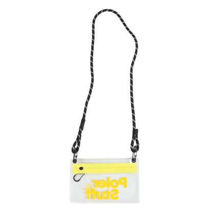POLER HIGH&DRY PVC CLEAR MOBILE SACOCHE ポーラー HIGH&DRY PVC クリア モバイル サコッシュ 253MCV0119【メンズ サコッシュ PVC シースルー 小物入れ 収納 25FW】