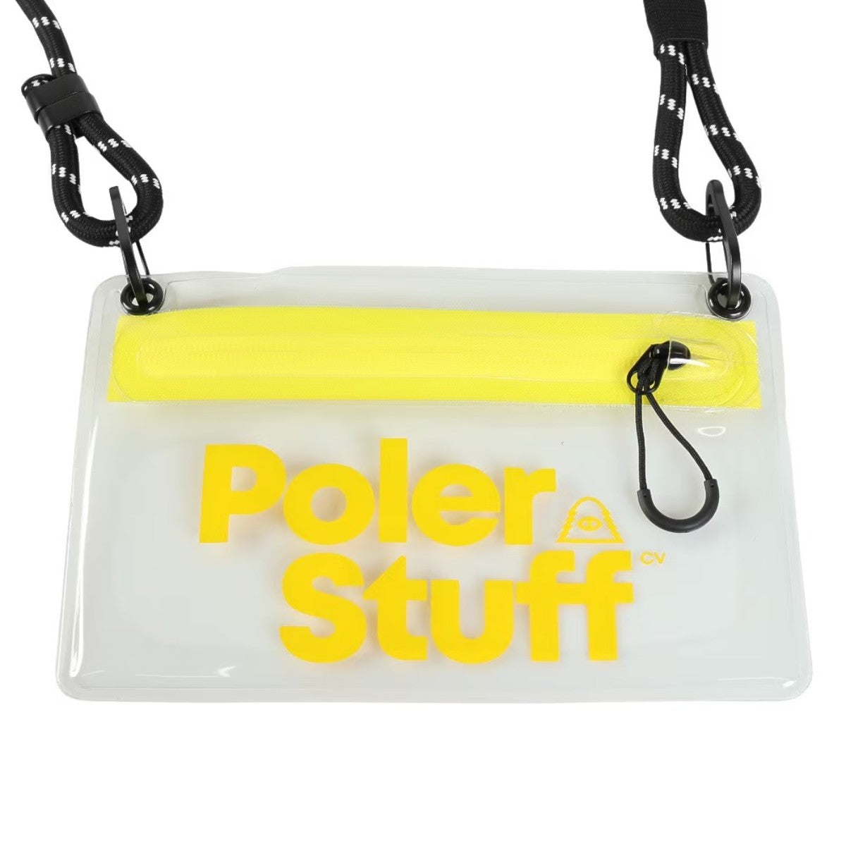 POLER HIGH&DRY PVC CLEAR MOBILE SACOCHE ポーラー HIGH&DRY PVC クリア モバイル サコッシュ 253MCV0119【メンズ サコッシュ PVC シースルー 小物入れ 収納 25FW】