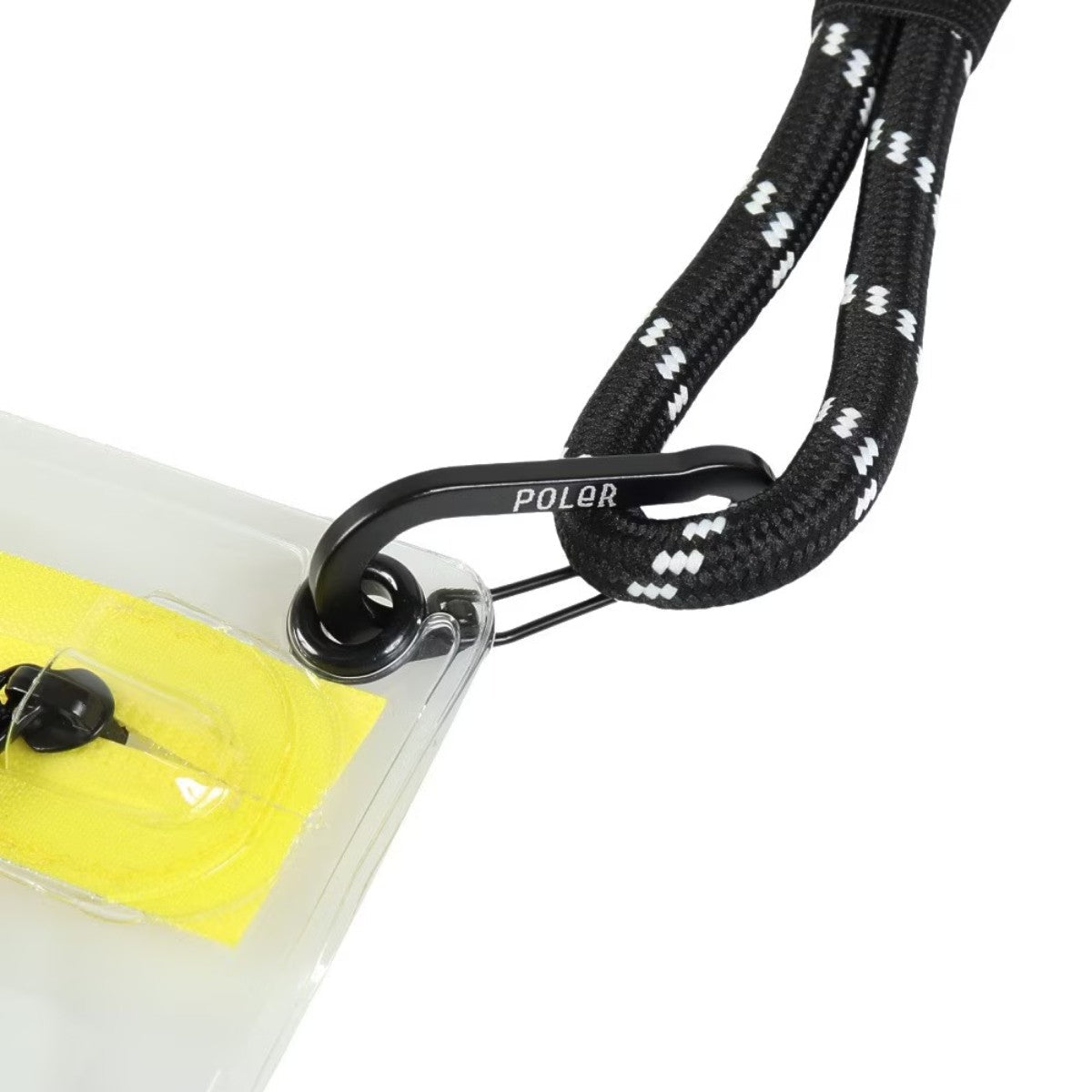 POLER HIGH&DRY PVC CLEAR MOBILE SACOCHE ポーラー HIGH&DRY PVC クリア モバイル サコッシュ 253MCV0119【メンズ サコッシュ PVC シースルー 小物入れ 収納 25FW】