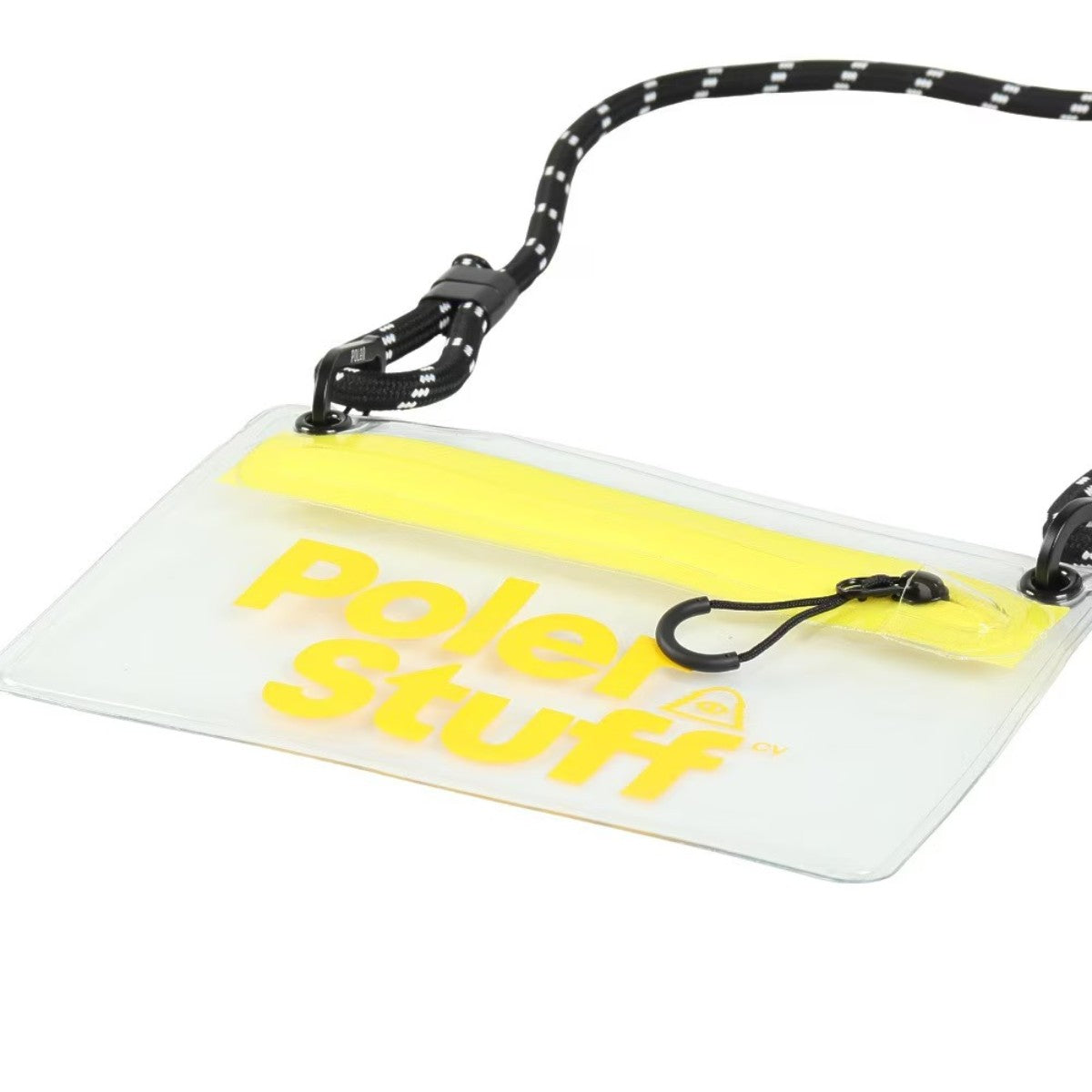 POLER HIGH&DRY PVC CLEAR MOBILE SACOCHE ポーラー HIGH&DRY PVC クリア モバイル サコッシュ 253MCV0119【メンズ サコッシュ PVC シースルー 小物入れ 収納 25FW】