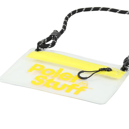 POLER HIGH&DRY PVC CLEAR MOBILE SACOCHE ポーラー HIGH&DRY PVC クリア モバイル サコッシュ 253MCV0119【メンズ サコッシュ PVC シースルー 小物入れ 収納 25FW】