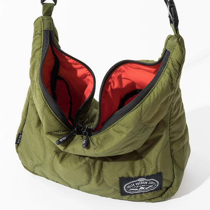 POLER QUILTED STROLL SHOULDER ポーラー キルテッド ストロール ショルダー 253MCV0123【メンズ ショルダーバッグ キルティング ミリタリー デイリー 25FW】
