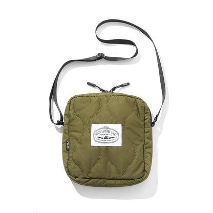 POLER QUILTED SHOULDER POUCH ポーラー キルテッド ショルダーポーチ 253MCV0124【メンズ ショルダーポーチ キルティング ミリタリー 小型 収納 25FW】