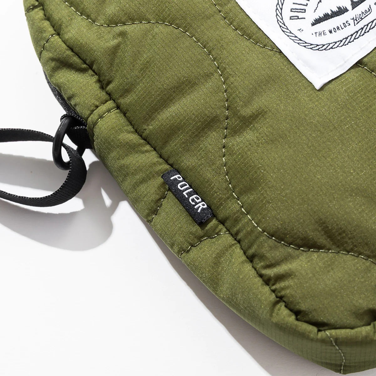 POLER QUILTED SHOULDER POUCH ポーラー キルテッド ショルダーポーチ 253MCV0124【メンズ ショルダーポーチ キルティング ミリタリー 小型 収納 25FW】