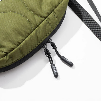POLER QUILTED SHOULDER POUCH ポーラー キルテッド ショルダーポーチ 253MCV0124【メンズ ショルダーポーチ キルティング ミリタリー 小型 収納 25FW】